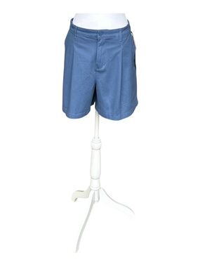 Three Dots Moonlight Blue Bermuda Shorts-Size 8